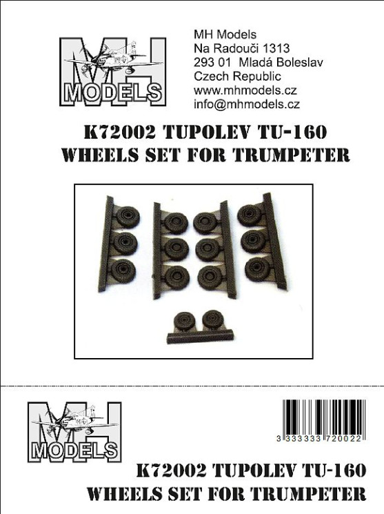 K72002 Туполев Ту-160 колеса.