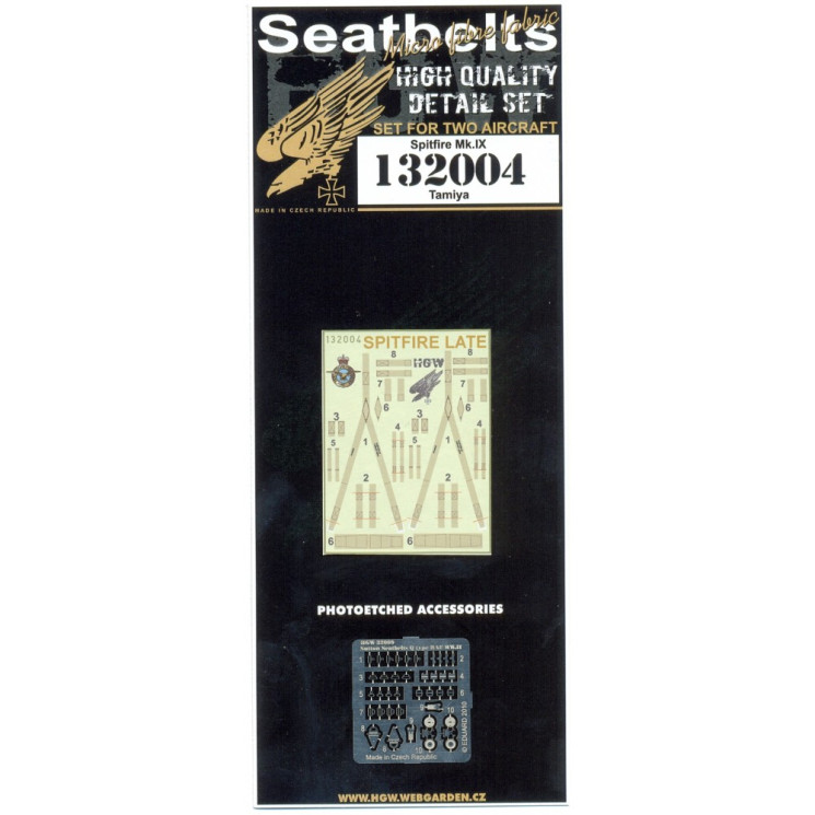 HGW 132004 Ремни на Spitfire – поздние