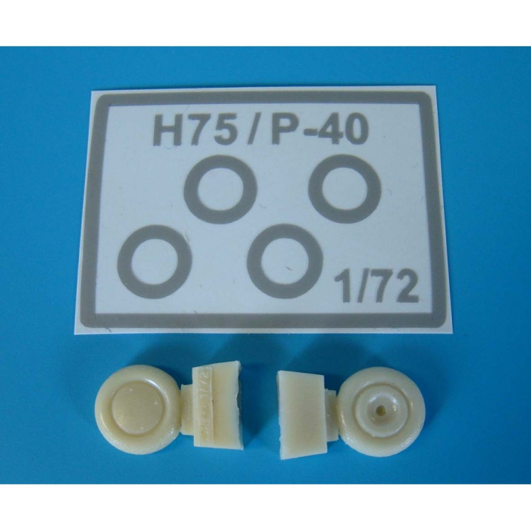AMLA 72 033 Curtiss H75 / P-40 EARLY  wheels + paint mask