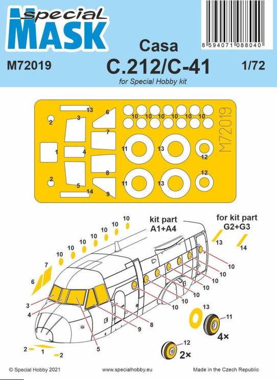 M72019 Casa C.212/C-41 Маска
