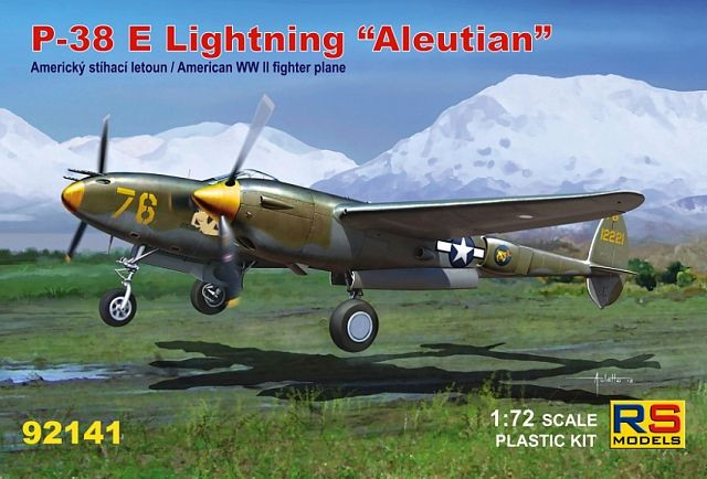 92141  P-38 E Aleutian