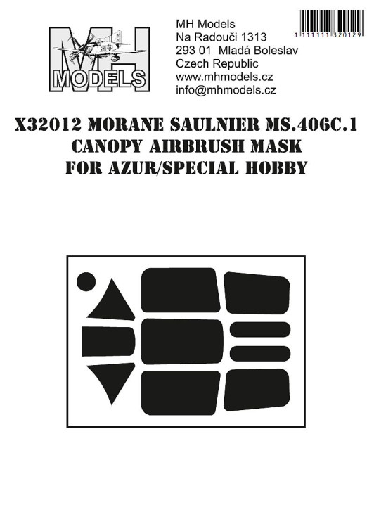 X32012 MS.406C.1 маски для фонаря.