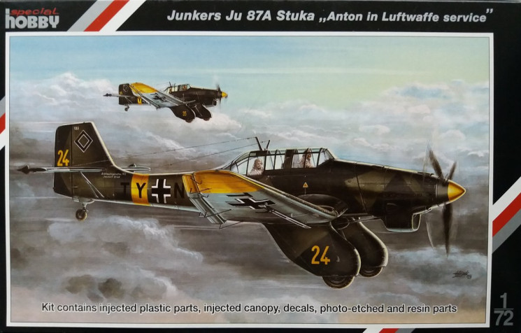 SH72136  Ju 87A Stuka  / Anton in Luftwaffe service /