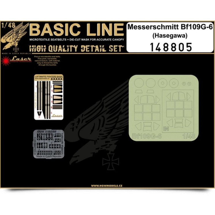 HGW 148805 Базовый набор Messerschmitt Bf 109G-6