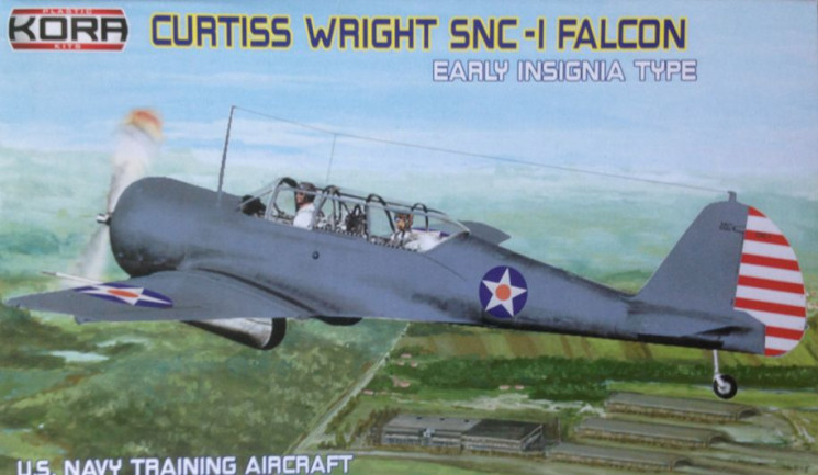 Curtiss Wright SNC-1 Falcon early insignia type