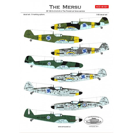 48021  The Mersu - Bf 109G in the Finnish service