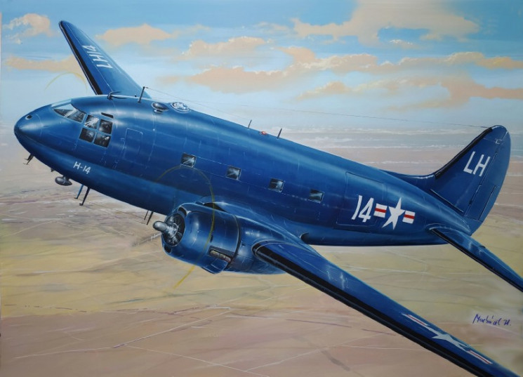 72153 Curtiss R5C-1 Commando (US Marine Corps)