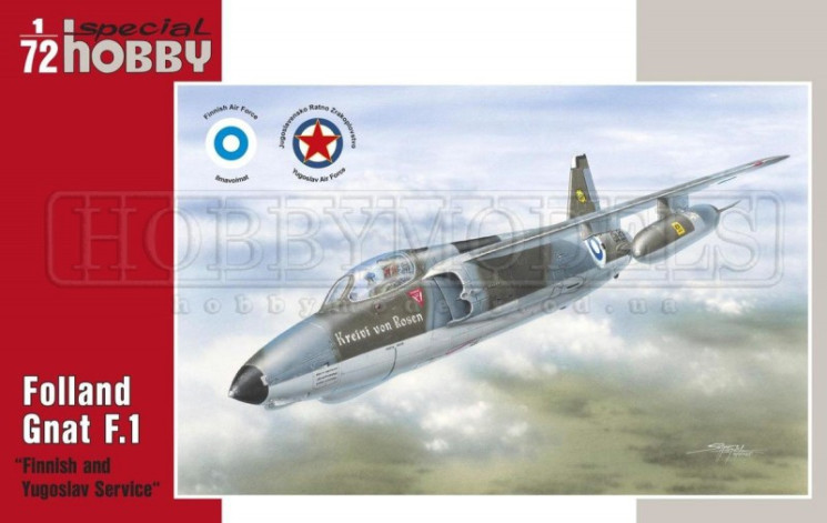 SH72137  Folland Gnat F. Mk.I /Finnish and Yugoslav Service/