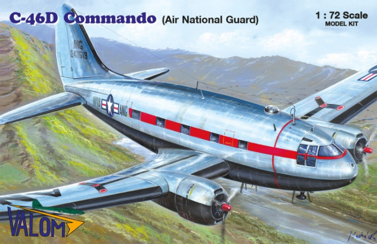 72154 Curtiss C-46D Commando (Air National Guard)
