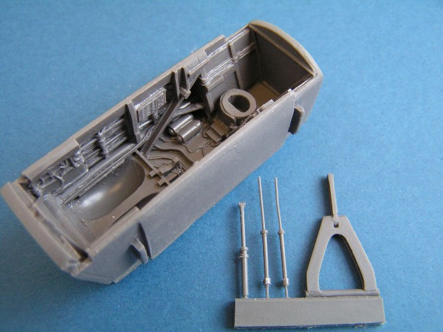 BAC TSR-2 nose wheel bay