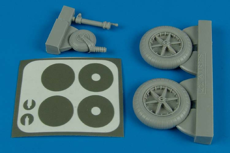 2138  Bf 109F wheels & paint masks