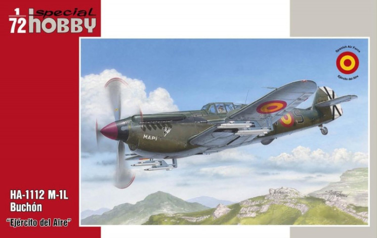 SH72308  HA-1112 M-1L Buchon  / Ejercito del Aire /