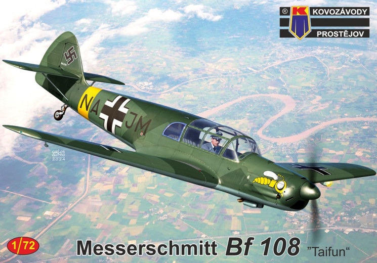KPM0481 Messerschmitt Bf 108 "Taifun" 1/72