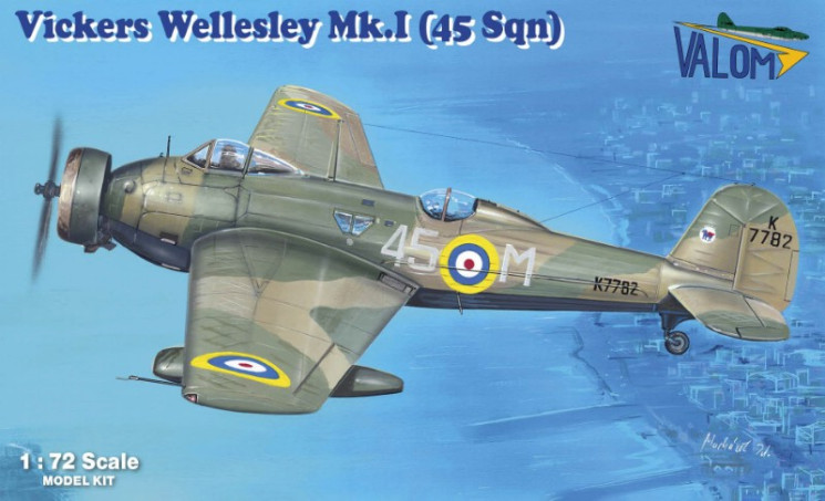 72158 Vickers Welleslesy Mk.I (45 Sqn)