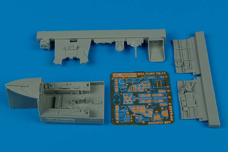 4429  Hawker Sea Fury cockpit set