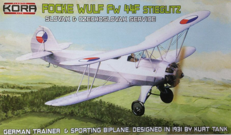 Focke Wulf Fw 44F Stieglitz Slovak & Czechoslovak service