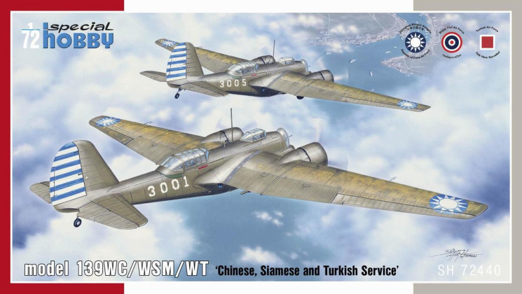 SH72440 Martin 139WC/WSM/WT ‘Chinese, Siamese and Turkish Service’
