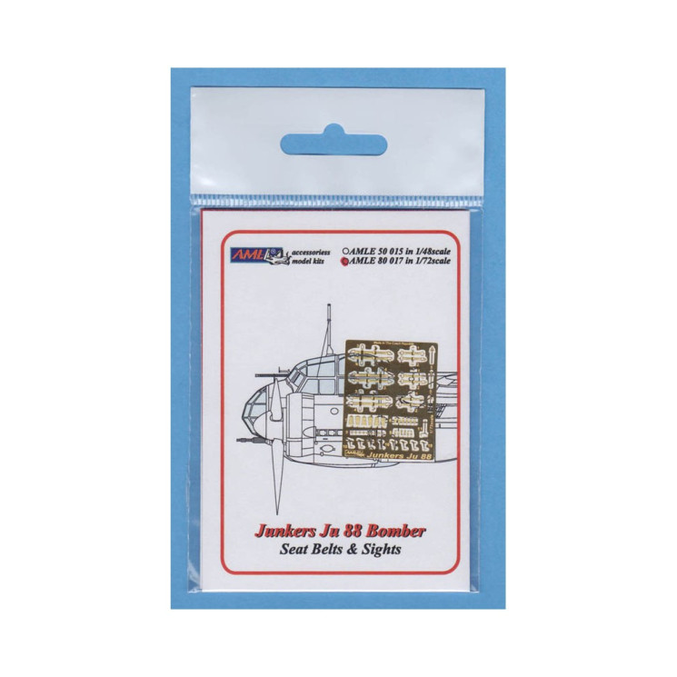 AMLE 80 017  Junkers Ju 88 Bomber ремни и прицелы