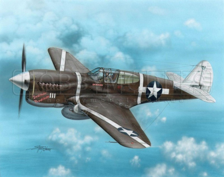 SH72149  P-40F Warhawk  / Guadalcanal Hawks /