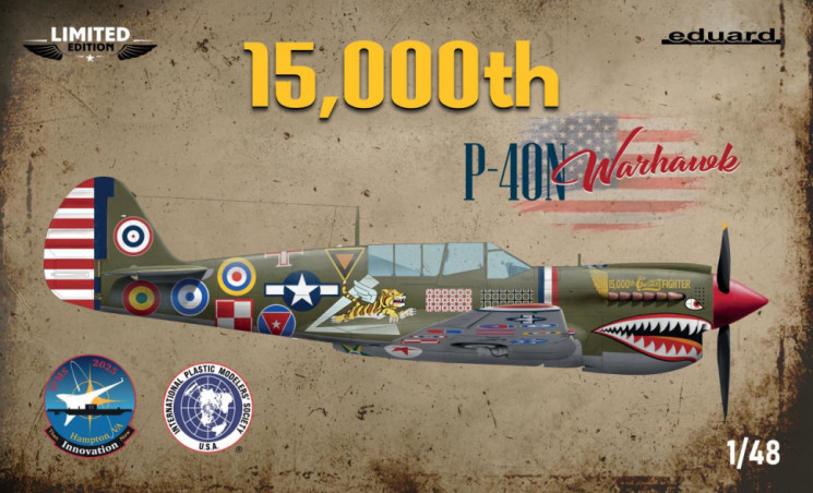 11193 15,000th  P-40N Warhawk 1/48