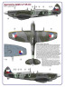 AMLC 2 019 312 th Squadron RAF, Часть 1. / 2 варианта декалей: Hurricane Mk.I, L1926, DuoJ + Spitfire LF Mk.IXe, TE515, DU-W