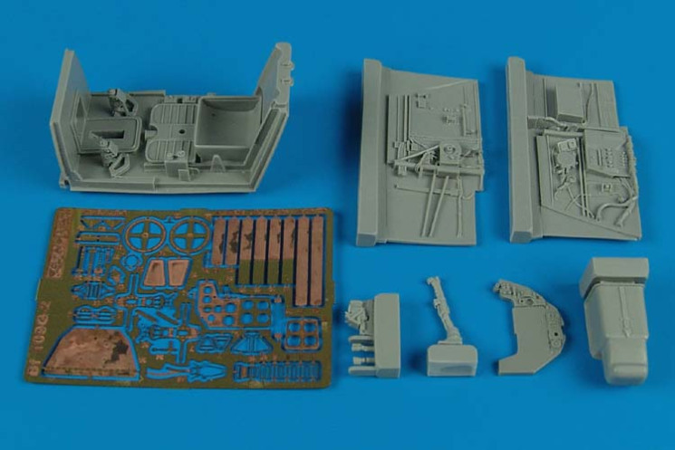 2142  Bf 109G-2 cockpit set