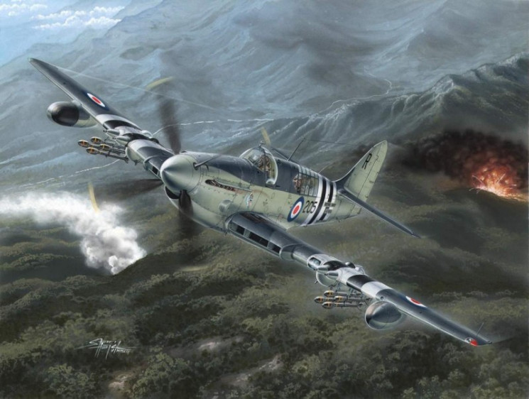 SH48136  Fairey Firefly Mk.4 /5 "Korean War"