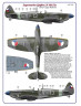 AMLC 2 020 312 th Squadron RAF, Часть 2. / 2 варианта декалей: Hurricane Mk.IIb, Z3437, DuoK + Spitfire LF Mk.IXe, PL124, DuoJ