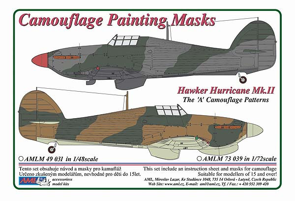 AMLM 73 039 H.Hurricane Mk.II The "A" Камуфляж