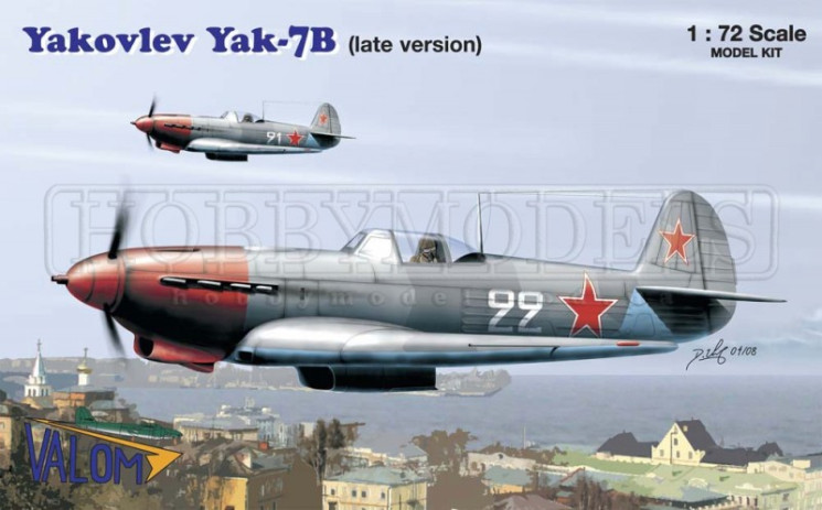 72040   Yakovlev Yak-7B (late version)