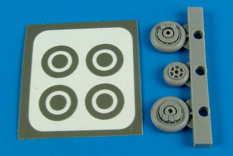 7291  F9F Panther wheels & paint masks