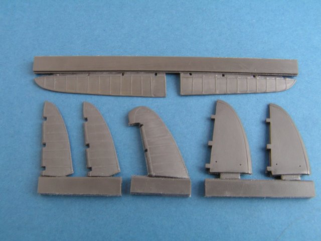 Macchi M.C.200  control surfaces