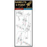 HGW 124519 Sabelt 6 Point Black 1/24