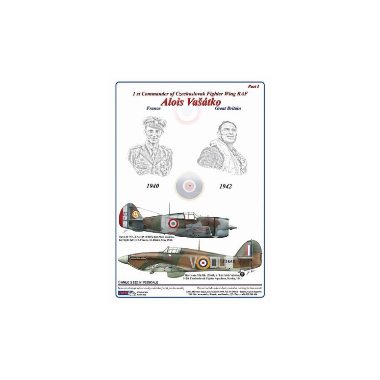 AMLC 2 022 Alois Vasatko - 1st Commander  of Czechoslovak Wing RAF, Part I