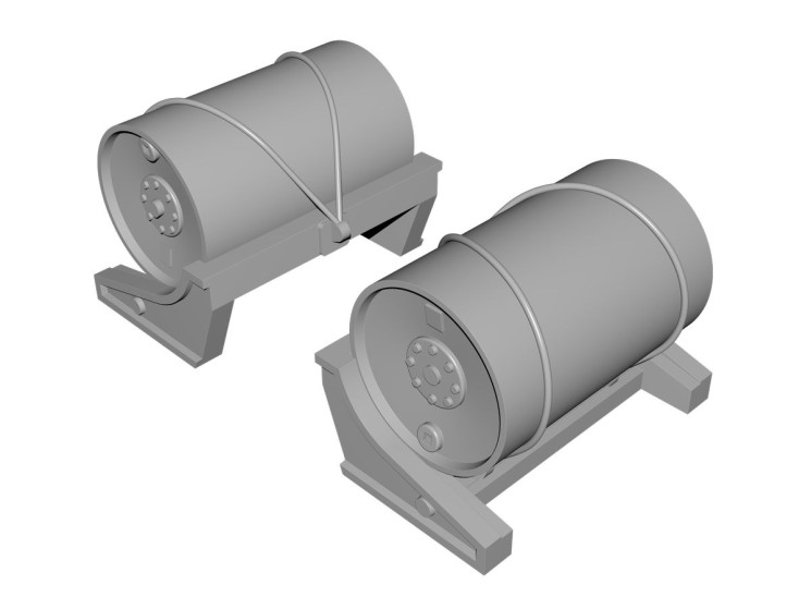 N72035 PT-109 Boat Mk.6 Depth Charges (2pcs)