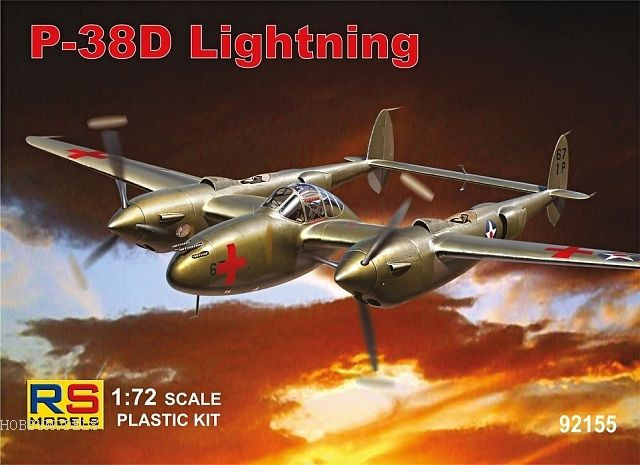 92155  P-38 D Lightning