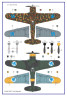 AML 72 027 Fiat G.50 Финская версия на лыжах