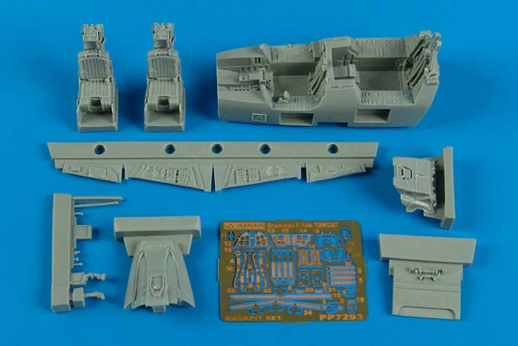 7293  F-14A Tomcat cockpit set