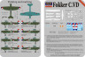 Fokker C.VD Holland part I.
