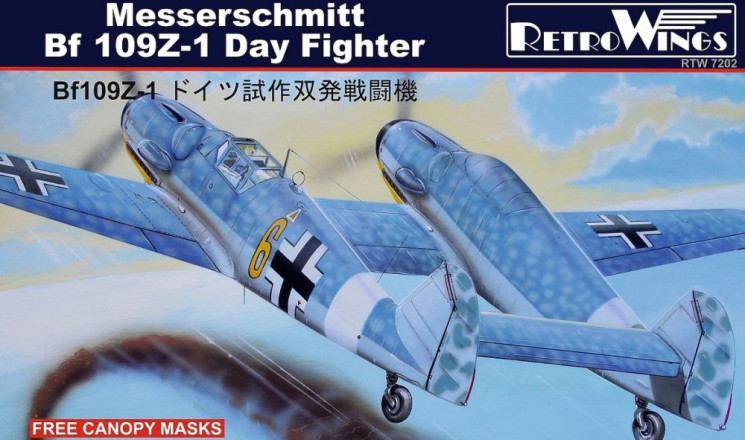 RTW7202 Messerschmitt Bf 109Z-1 Night Fighter