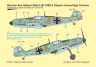 K72031 Bf 109E-4 Гельмут Вик декаль 