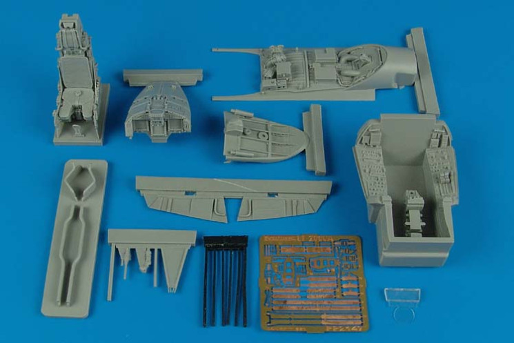 2147  EF 2000A Typhoon cockpit set