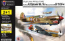 KPH7207 Kittyhawk+Bf 109F+книга 1/72