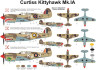 KPH7207 Kittyhawk+Bf 109F+книга 1/72