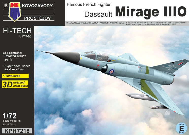 KPH7218 Mirage IIIO 1/72