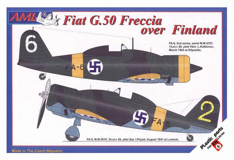 AML 72 053 Fiat G.50 Freccia Финская версия