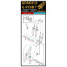HGW 124004 Ремни  Sparco Blue - Six Point