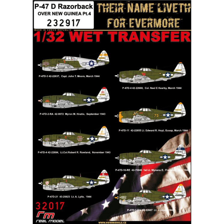 232917 P-47D RAZORBACK OVER NEW GUINEA Ч.4