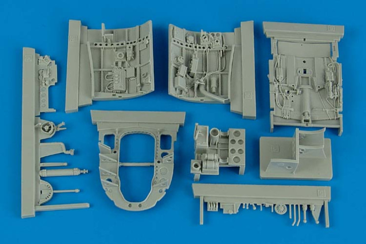 2150  A6M5 Zero Fighter cockpit set