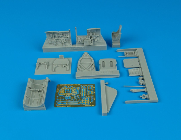 4334  Spitfire F Mk. 24 cockpit set